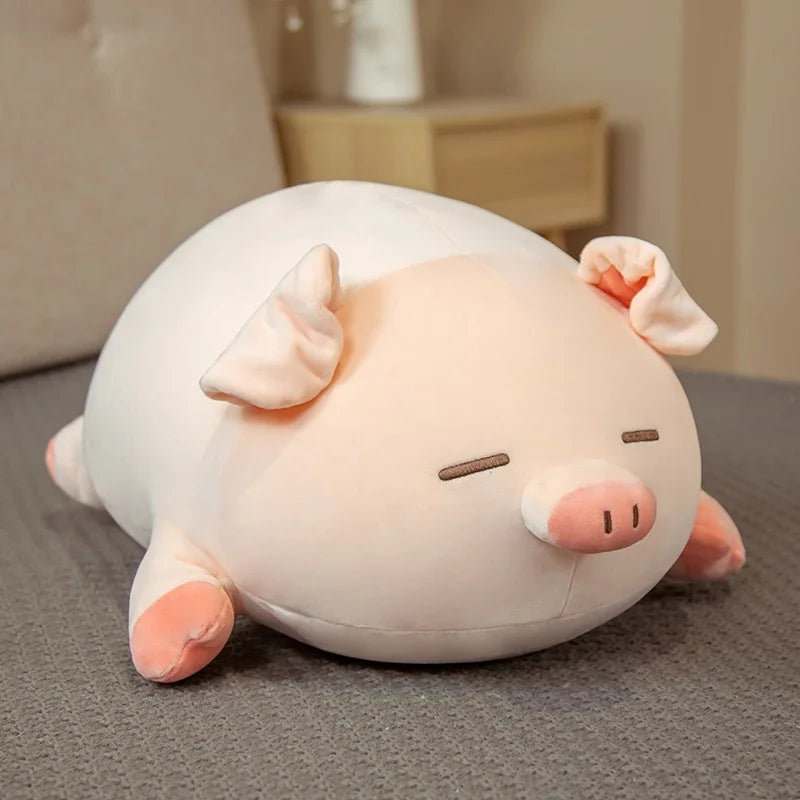 Peluche de Cerdito Kawaii – Cojín Suave y Esponjoso para Decoración y Regalo